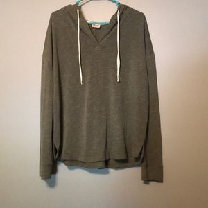 hunter green sweatshirt